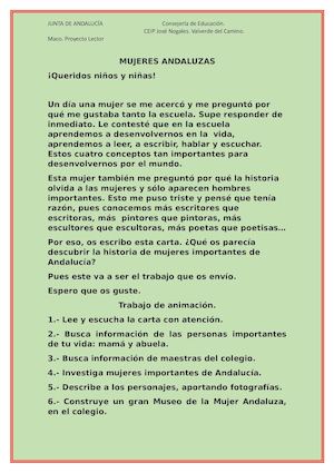 Museo Mujeres Andaluzas