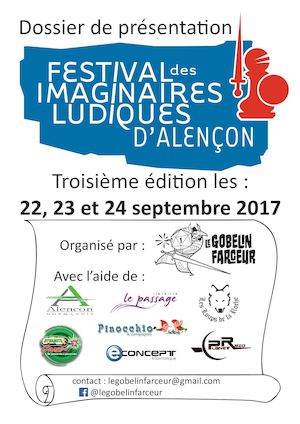 Festival Des Imaginaires Ludiques D'alençon 2017