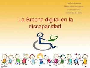 La Brecha Digital En La Discapacidad
