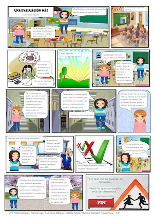 La Evaluacion Historieta