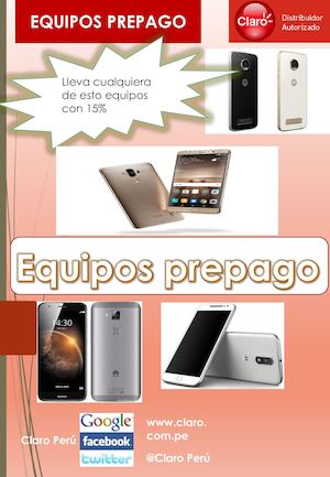 Catalogo Claro Prepago