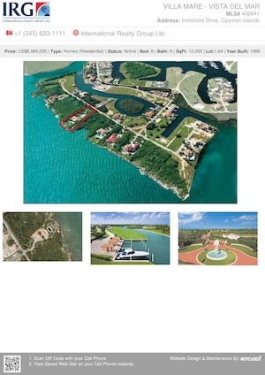 Villa Mare - Vista Del Mar - Residential Property by IRG Cayman