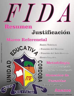 FIDA EN LA UNIDAD EDUCATIVA "CORDOBA"