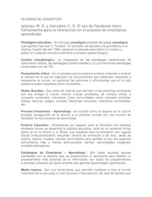 Glosario De Conceptos Tics