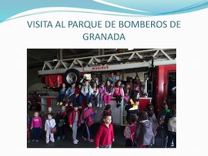 Visita Al Parque De Bomberos De Granada