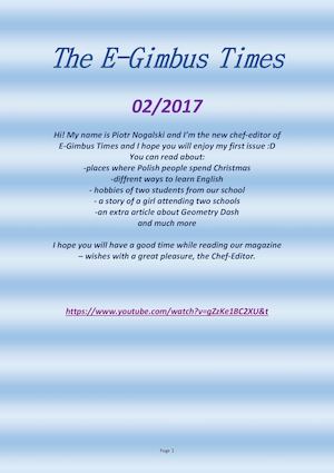 The Egimbus Times Winter 2017
