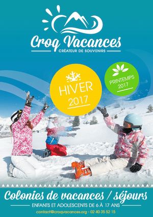 Colonies Hiver Printemps 2017 - Croq Vacances