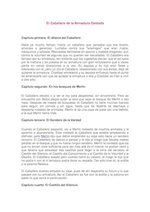 El Caballero De La Armadura Oxidada