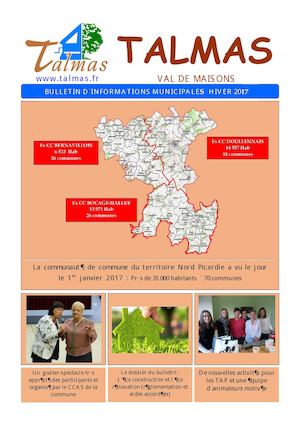Bulletin Municipal Talmas Février 2017