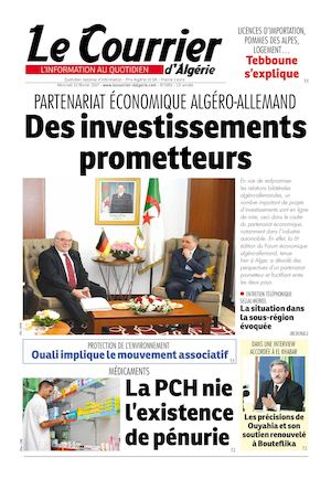 Le Courrier D'Algérie Du Mercredi 22 Février 2017