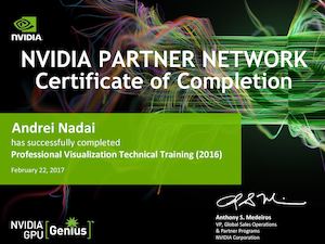 Professional Visualization Technical Training (2016).