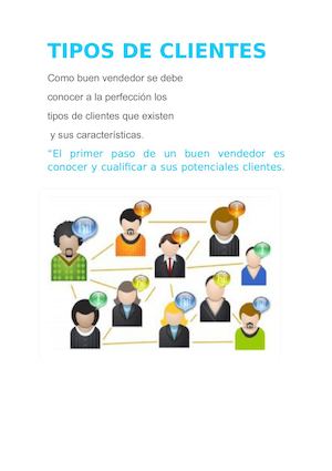 Cartilla Tipos De Clientes 11
