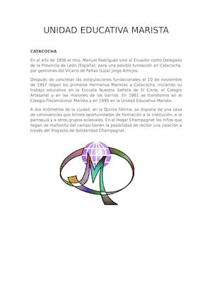 Unidad Educativa Marista