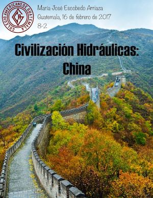 Civilización Hidráulica: China