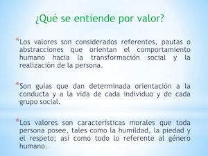 Los Valores