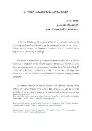 Relatoria Paideia Griega