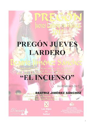 Pregón Jueves Lardero 2017
