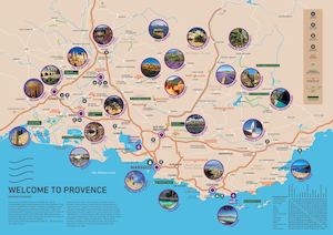 Carte Les Arts De Vivre En Provence 1