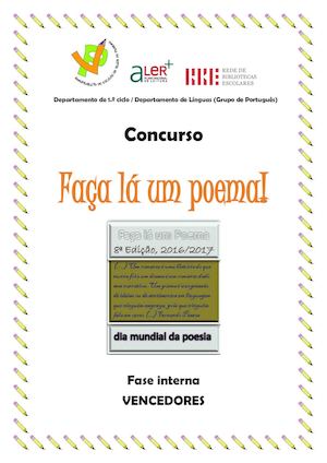 Concurso "Faça Lá Um Poema": vencedores