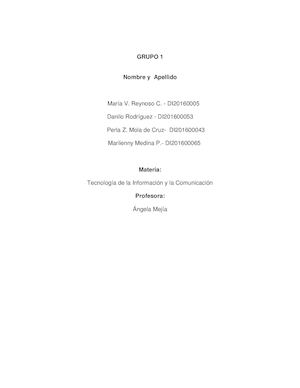 Trabajo Final Sobre Internet Grupo I