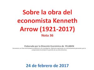 Nota 36 Kenneth Arrow