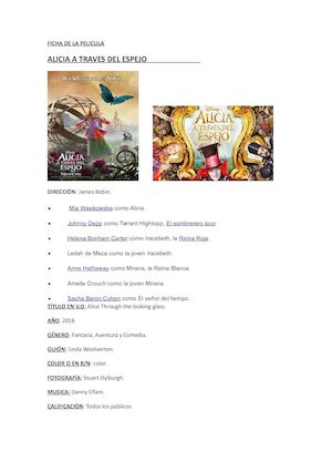 Ficha De La Pelicula