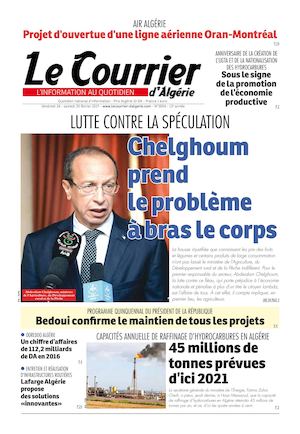 Le Courrier D'Algérie Du Samedi 25 Février 2017