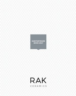 Rak Ceramics Sanitaryware Catalogue