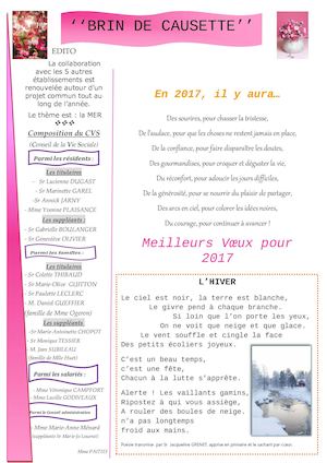 Brin De Causette Février 2017