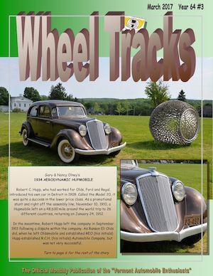 Wheel Tracks March 2017 | Vermont Auto Enthusiasts