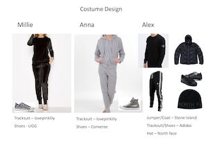Costume Design NEW
