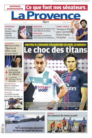 La Provence Edition Alpes Du 2017 02 26