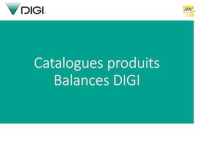 JDC - CATALOGUE PRODUITS BALANCES