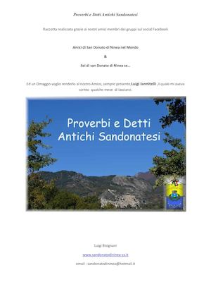 Proverbi & Detti Antichi Sandonatesi