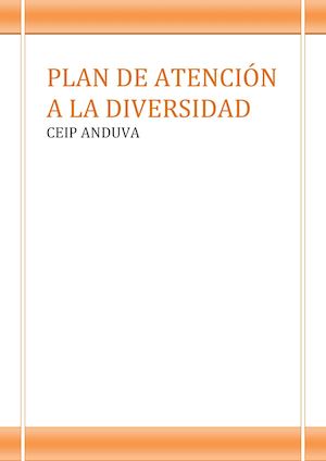 PLAN DE ATENCIÓN A LA DIVERSIDAD 16 - 17