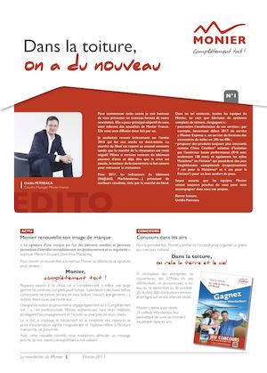 Newsletter Monier N1 2017