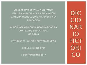 Diccionario Pictórico