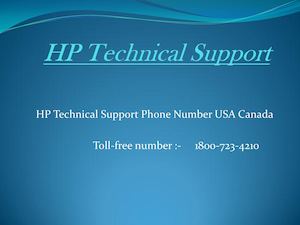 Hp Laptop Technical Support Phone Number 1800 723 4210 Usa Canada