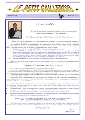 Petit Gaillerois N°16 2014