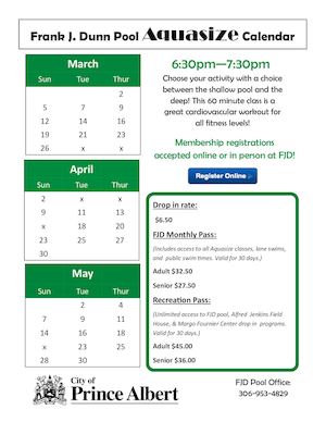 New Aquasize Calendar