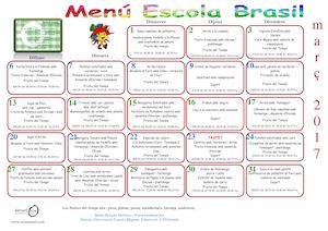 MENÚ BRASIL MARÇ 2017