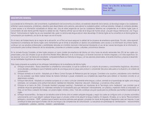 ING Programación Anual A1