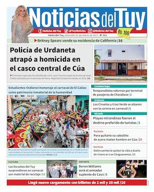 Noticias Del Tuy 1 De Marzo