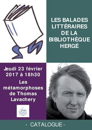 Les métamorphoses de Thomas Lavachery