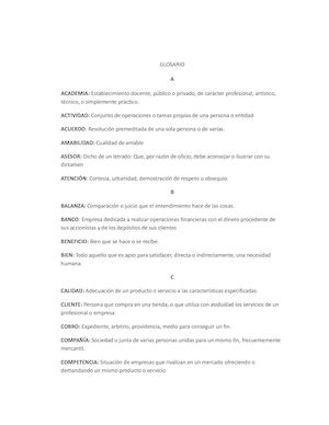 Glosario Carlos Neme