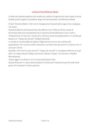 Tipicità Di Montelparo