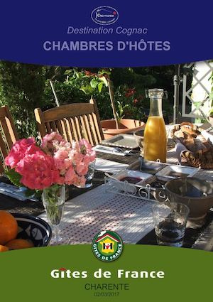 Chambres d'hôtes Charente 2017