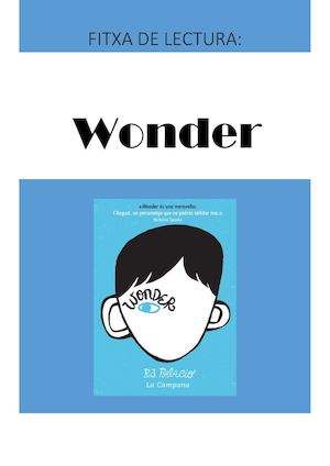 Fitxa Lectura Wonder