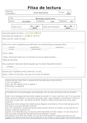 Ficha Lecctura Calameo Català