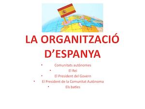 La Organització D’espanya